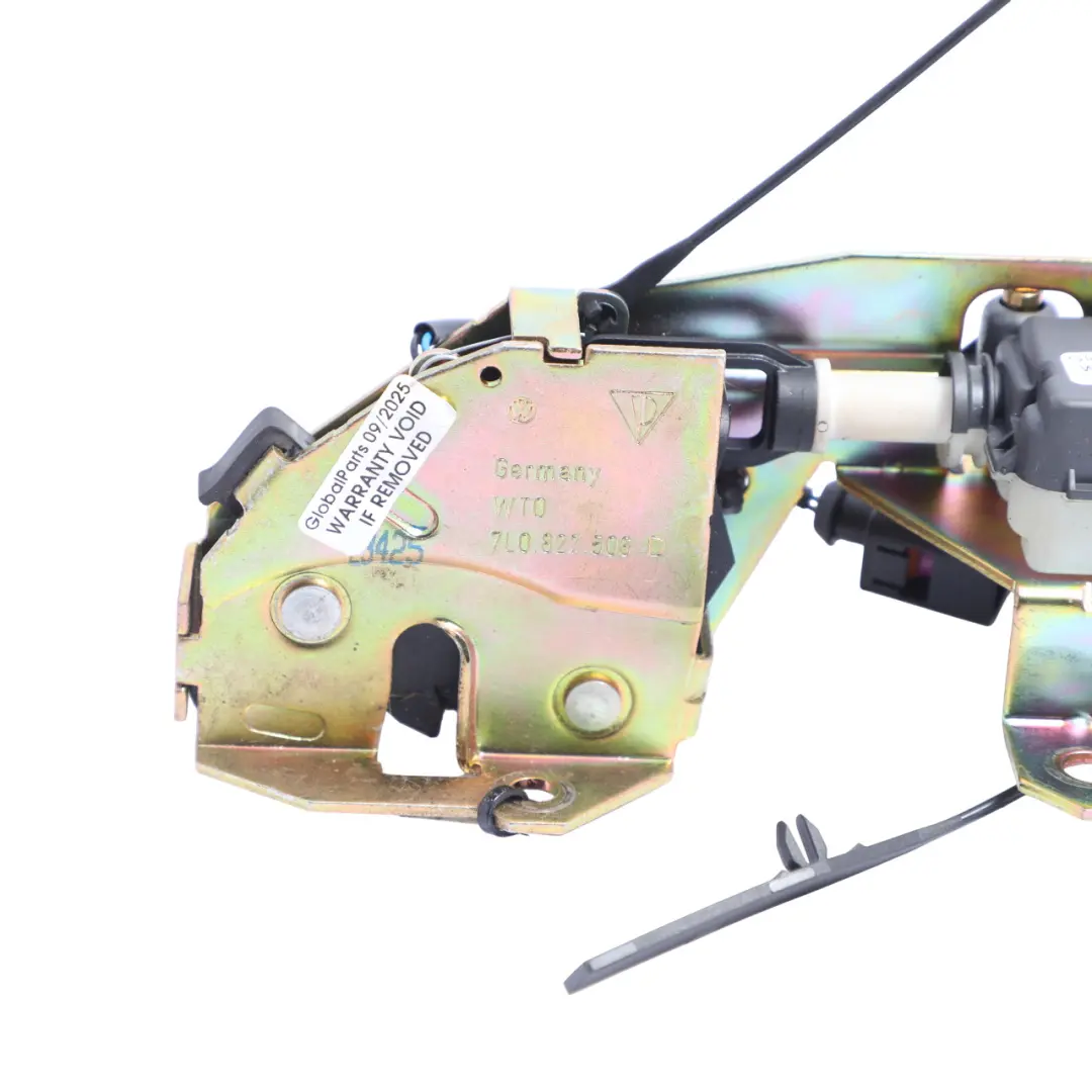 Volkswagen Touareg 7L Kofferraum Heckklappe Fenster Schloss Riegel - SKU 7L0827506C - Teilenummer 7L0827506C