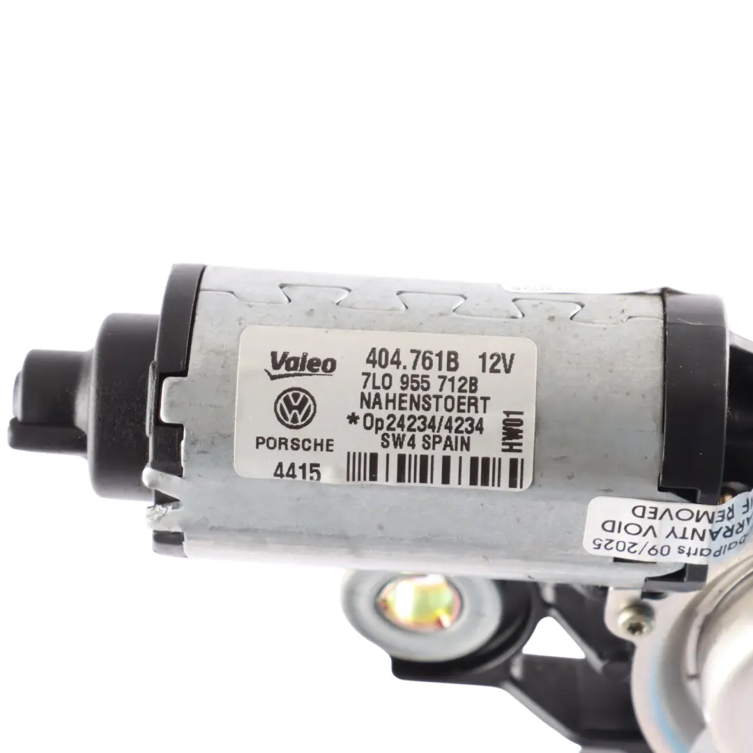 Volkswagen Touareg 7L Rear Window Tailgate Wiper Motor Drive Unit - SKU 7L0955712B - Part number 7L0955712B