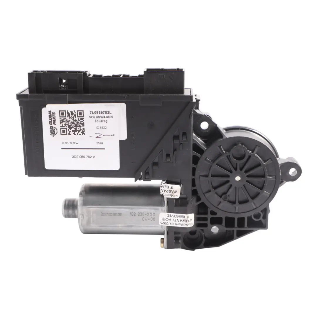 7L Front Door Window Regulator Motor Left N/S to Volkswagen Touareg with Part number 7L0959702L Volkswagen Touareg 7L Front Door Window Regulator Motor Left N/S - SKU 7L0959702L - Part number 7L0959702L