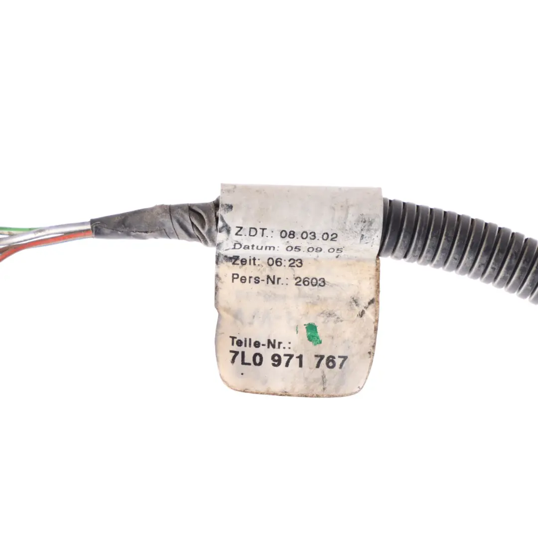 Volkswagen Touareg 7L Lavaparabrisas Botella Mazo De Cables - SKU 7L0971767 - Número de pieza 7L0971767
