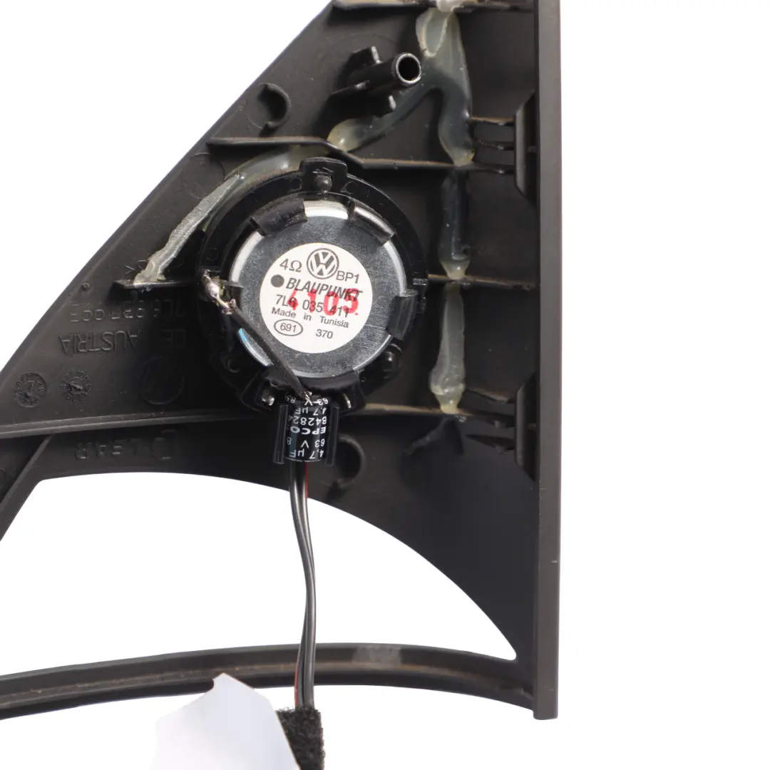 VW Touareg 7L Porta Anteriore Tweeter Altoparlante Triangolo Copertura - SKU 7L6035411 - Numero di parte 7L6035411