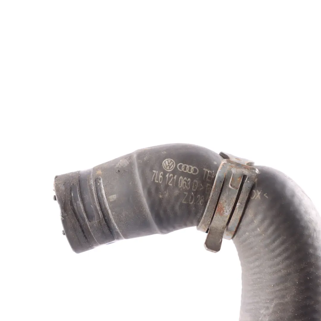 7L Water Coolant Pipe Hose Line 2.5 TDI to Volkswagen Touareg with Part number 7L6121063D Volkswagen Touareg 7L Water Coolant Pipe Hose Line 2.5 TDI - SKU 7L6121063D - Part number 7L6121063D
