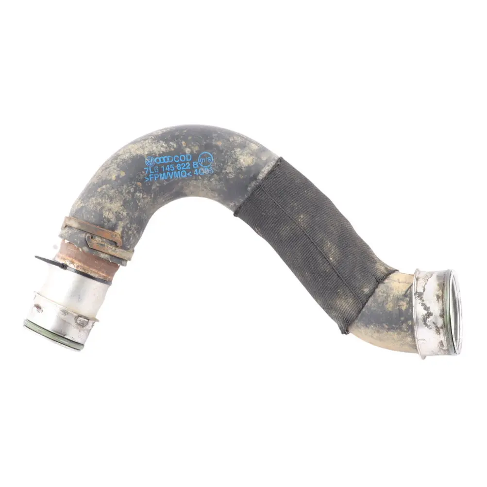 7L 2.5 TDI Diesel Turbo Pressure Hose Line to VW Volkswagen Touareg with Part number 7L6145822B VW Volkswagen Touareg 7L 2.5 TDI Diesel Turbo Pressure Hose Line - SKU 7L6145822B - Part number 7L6145822B