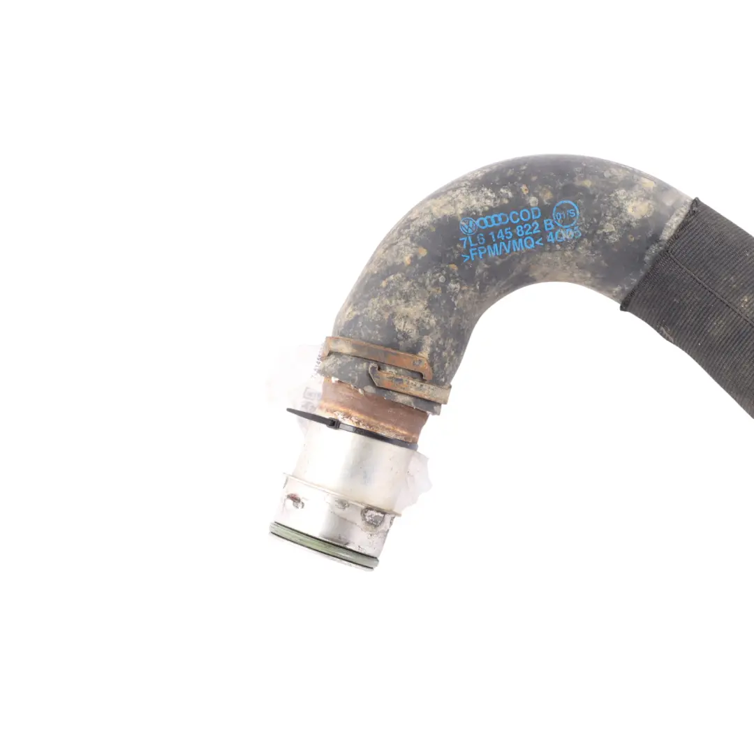 VW Volkswagen Touareg 7L 2.5 TDI Diesel Turbo Pressure Hose Line - SKU 7L6145822B - Part number 7L6145822B