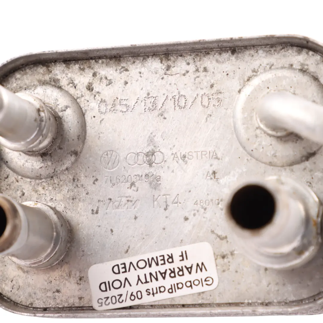 7L Fuel Cooler Radiator 2.5 TDI Diesel to Volkswagen Touareg with Part number 7L6203491A Volkswagen Touareg 7L Fuel Cooler Radiator 2.5 TDI Diesel - SKU 7L6203491A - Part number 7L6203491A