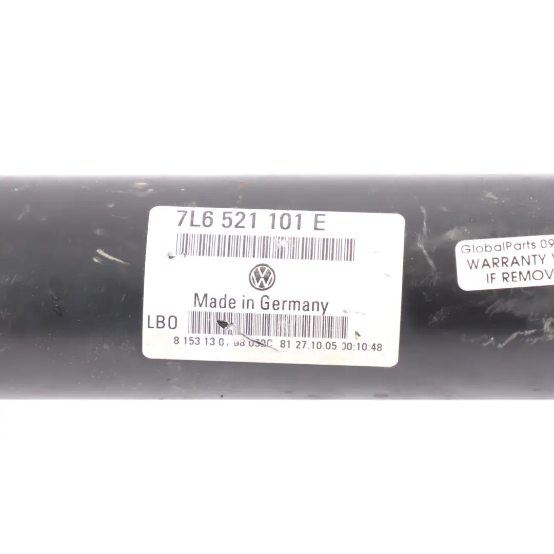 7L BAC Front Prop Shaft Cardan 2.5 TDI Diesel to Volkswagen Touareg with Part number 7L6521101E Volkswagen Touareg 7L BAC Front Prop Shaft Cardan 2.5 TDI Diesel - SKU 7L6521101E - Part number 7L6521101E
