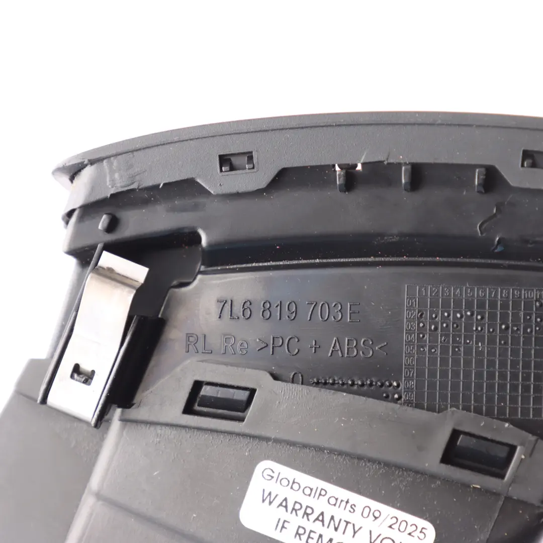 VW Volkswagen Touareg 7L Dashboard Air Vent Grille Front Right O/S - SKU RHD-7L6819703K - Part number 7L6819703K