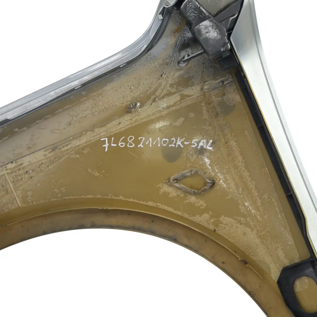  Side Panel Volkswagen VW Touareg Front Right O/S Wing Fender Salt Lake Grey D7Z - SKU 7L6821102K-SAL - Part number 7L6821102K