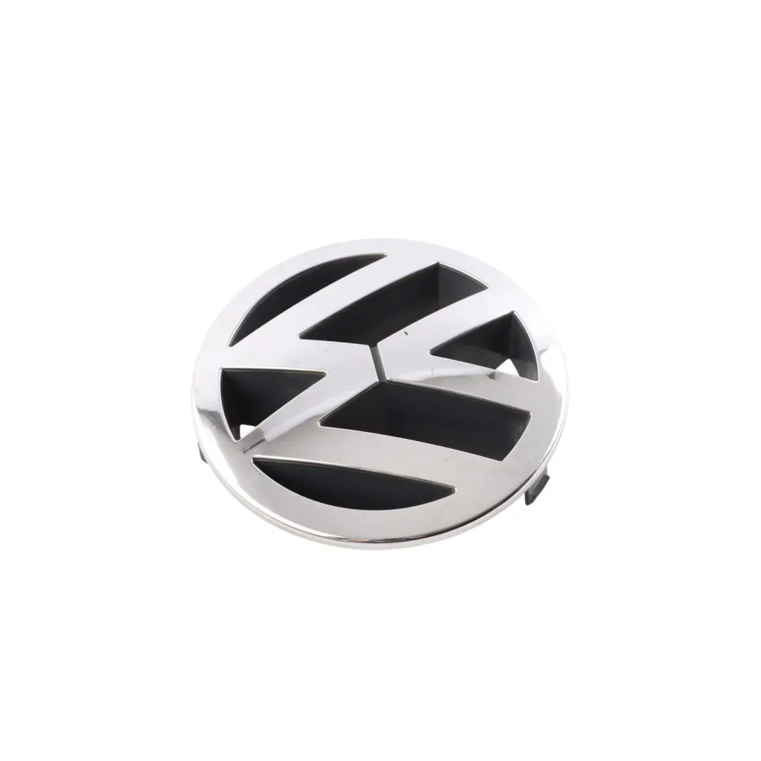 VW Volkswagen Touareg 7L Emblem Badge Hood Bonnet Emblem Chrome - SKU 7L6853601A - Part number 7L6853601A