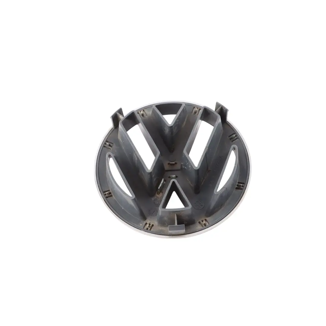 VW Volkswagen Touareg 7L Emblema Distintivo Cappuccio Cromato - SKU 7L6853601A - Numero di parte 7L6853601A