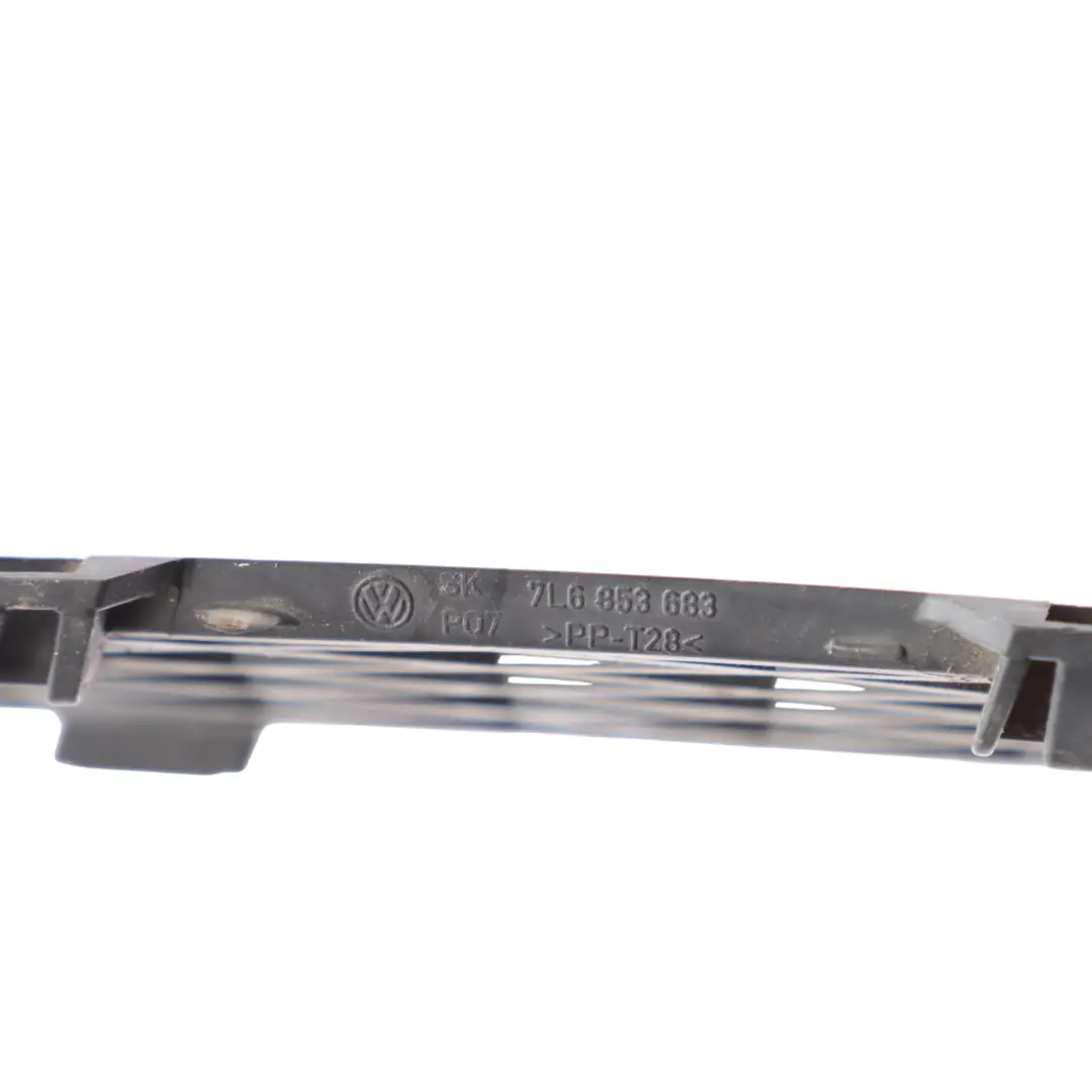 7L Front Bumper Lower Grille Trim Duct Left N/S to Volkswagen Touareg with Part number 7L6853683 Volkswagen Touareg 7L Front Bumper Lower Grille Trim Duct Left N/S - SKU 7L6853683 - Part number 7L6853683