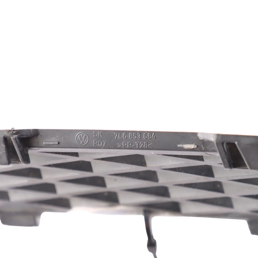 7L Front Bumper Lower Radiator Grille Right O/S to VW Volkswagen Touareg with Part number 7L6853684 VW Volkswagen Touareg 7L Front Bumper Lower Radiator Grille Right O/S - SKU 7L6853684 - Part number 7L6853684