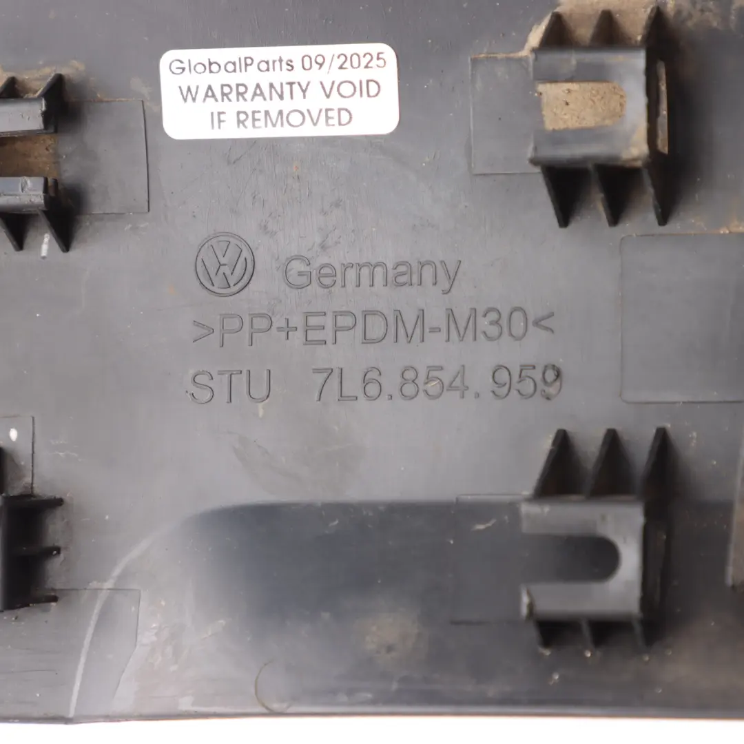 Volkswagen Touareg 7L Fender Wing Moulding Wheel Arch Front Left N/S - SKU 7L6854959 - Part number 7L6854959