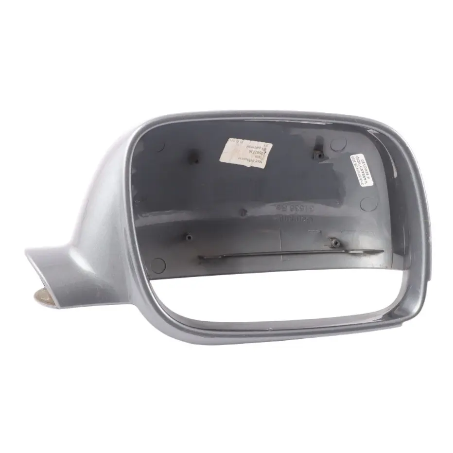 VW Volkswagen Touareg 7L Wing Mirror Cap Right O/S Salt Lake Grey Metallic - D7Z