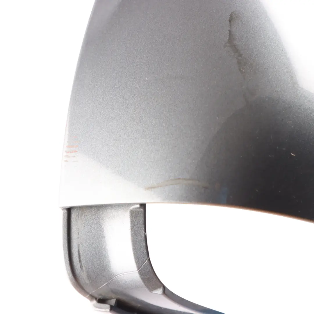 VW Volkswagen Touareg 7L Wing Mirror Cap Right O/S Salt Lake Grey Metallic - D7Z - SKU 7L6857528D-SAL - Part number 7L6857528D