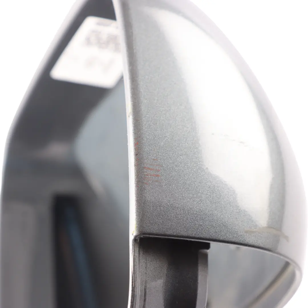 VW Volkswagen Touareg 7L Wing Mirror Cap Right O/S Salt Lake Grey Metallic - D7Z - SKU 7L6857528D-SAL - Part number 7L6857528D