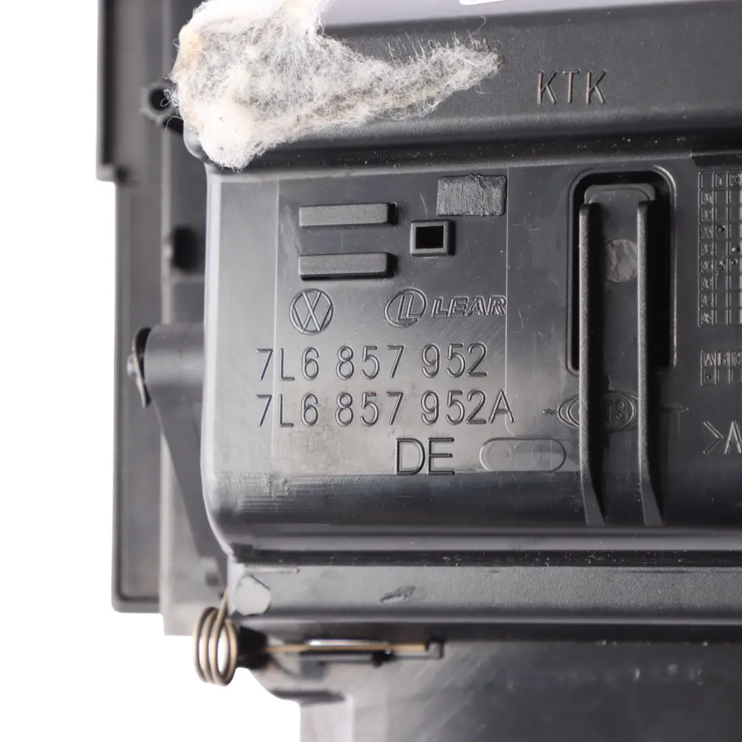 7L Centre Dashboard Storage Compartment to Volkswagen Touareg with Part number 7L6857952 Volkswagen Touareg 7L Centre Dashboard Storage Compartment - SKU 7L6857952 - Part number 7L6857952