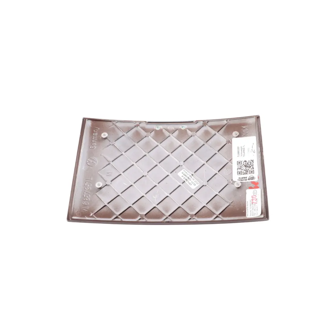 7L Cover Centre Console Front Trim Ashtray 7L6857351L to Volkswagen Touareg with Part number 7L6863351 Volkswagen Touareg 7L Cover Centre Console Front Trim Ashtray 7L6857351L - SKU RHD-7L6857351L - Part number 7L6863351