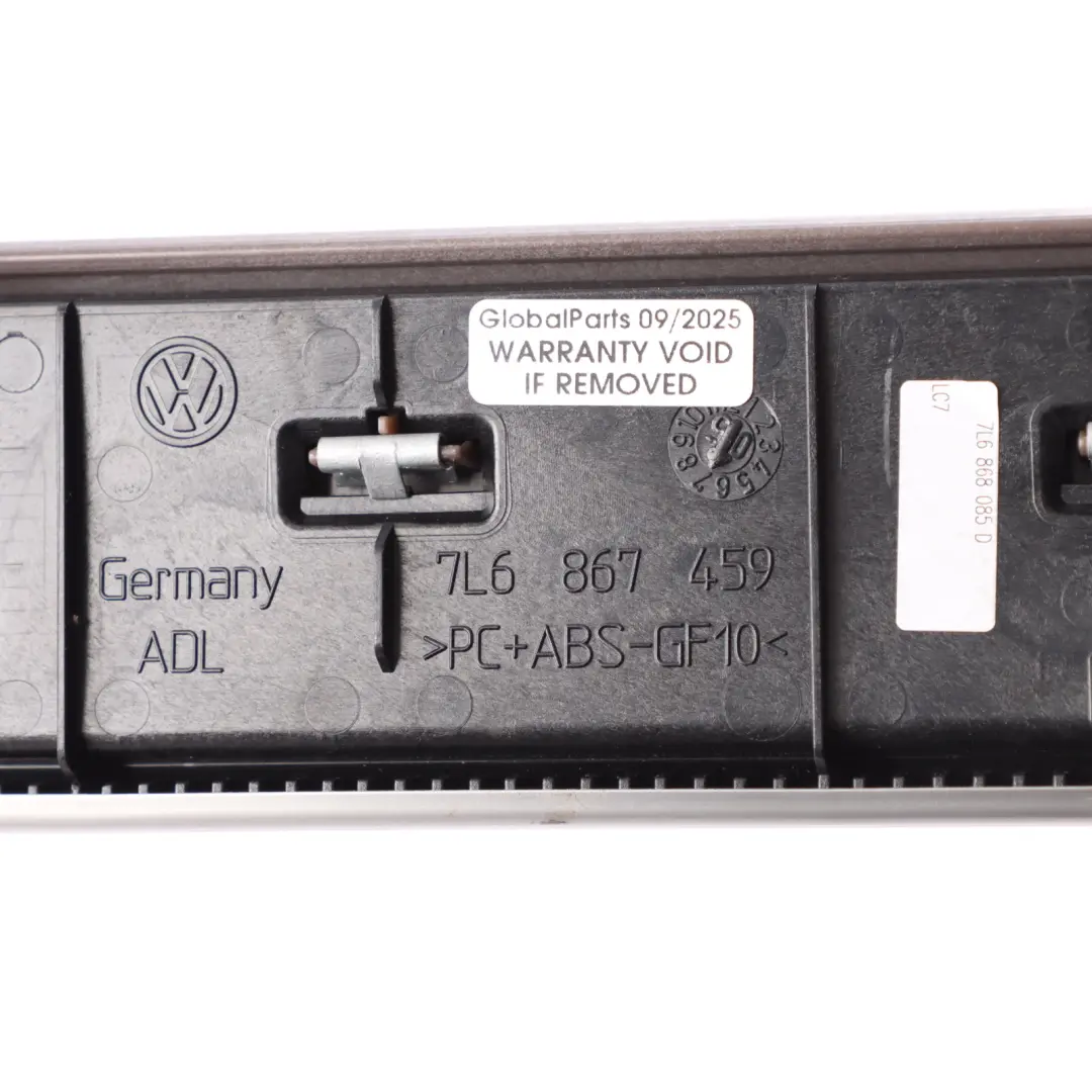 7L Rear Interior Upper Door Handle Left N/S 7L6867459 to VW Volkswagen Touareg with Part number 7L6867067N VW Volkswagen Touareg 7L Rear Interior Upper Door Handle Left N/S 7L6867459 - SKU 7L6867067N - Part number 7L6867067N