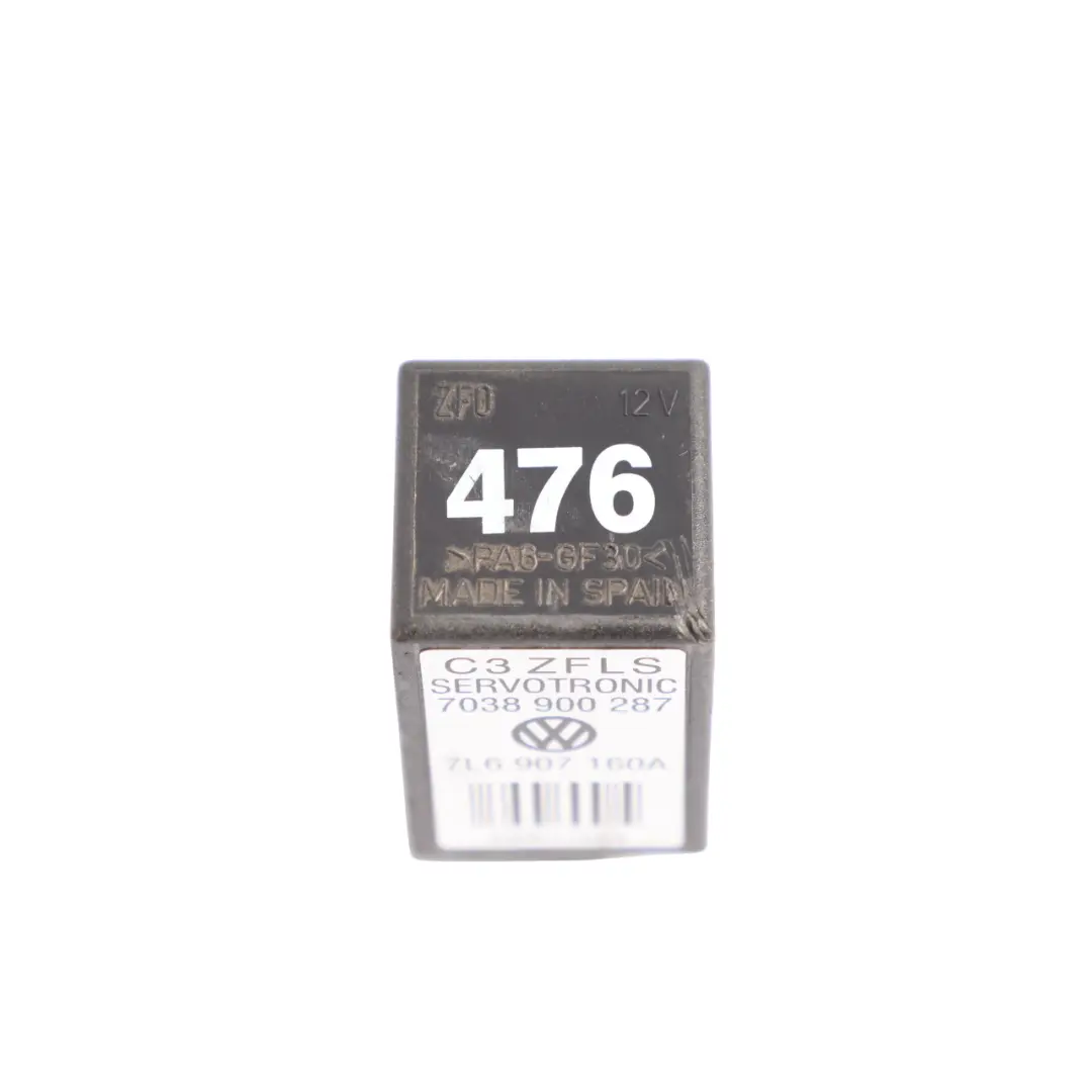Volkswagen VW Touareg 7L Relé Servotronic Módulo 6 Pins - SKU 7L6907160A - Número de pieza 7L6907160A