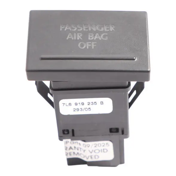 Volkswagen Touareg 7L Dashboard Passenger Air Module Switch Button - SKU 7L6919235B - Part number 7L6919235B