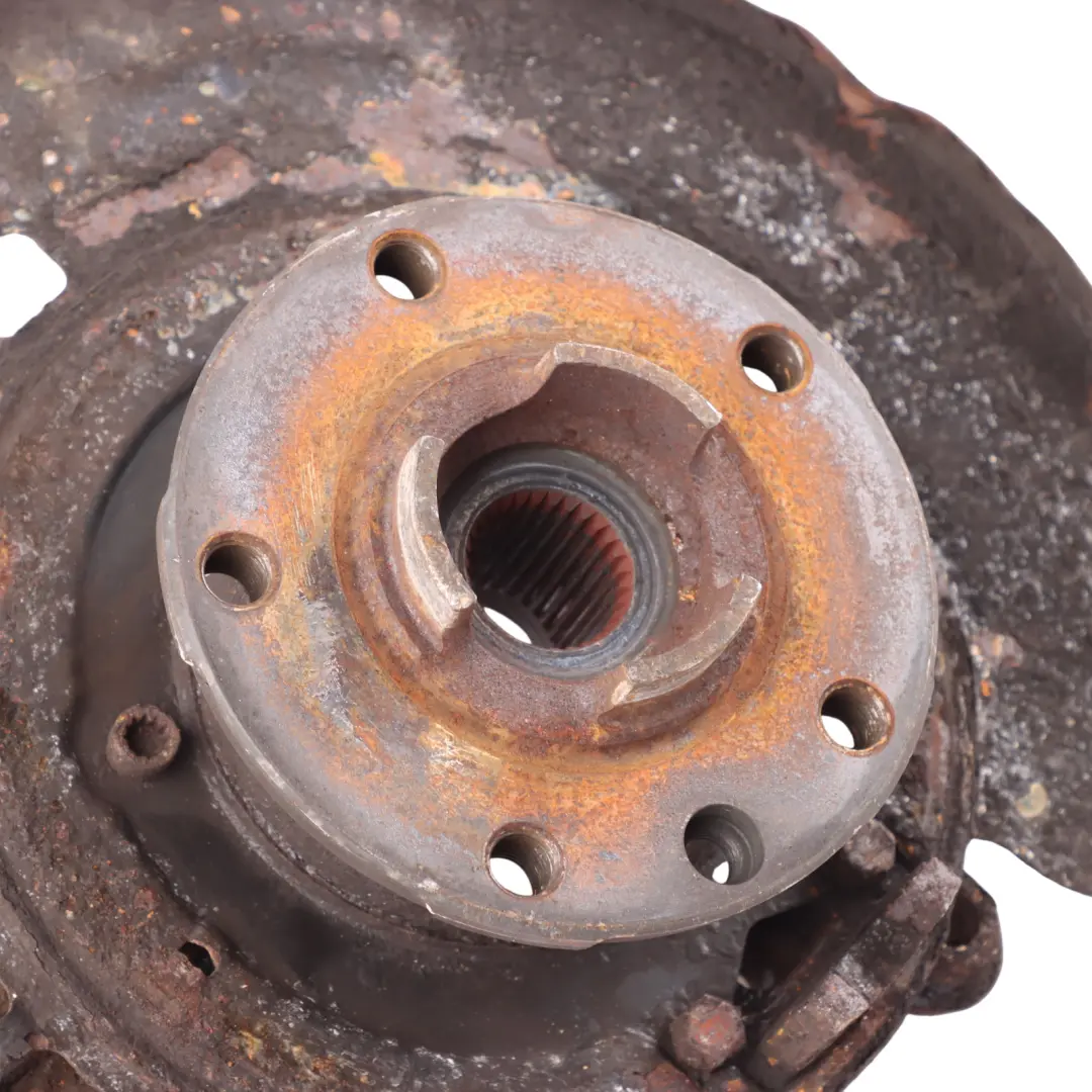Audi Q7 4L Eje De Rueda Con Nudillo y Cubo Trasero Izquierdo - SKU 7L8505435 - Número de pieza 7L8505435