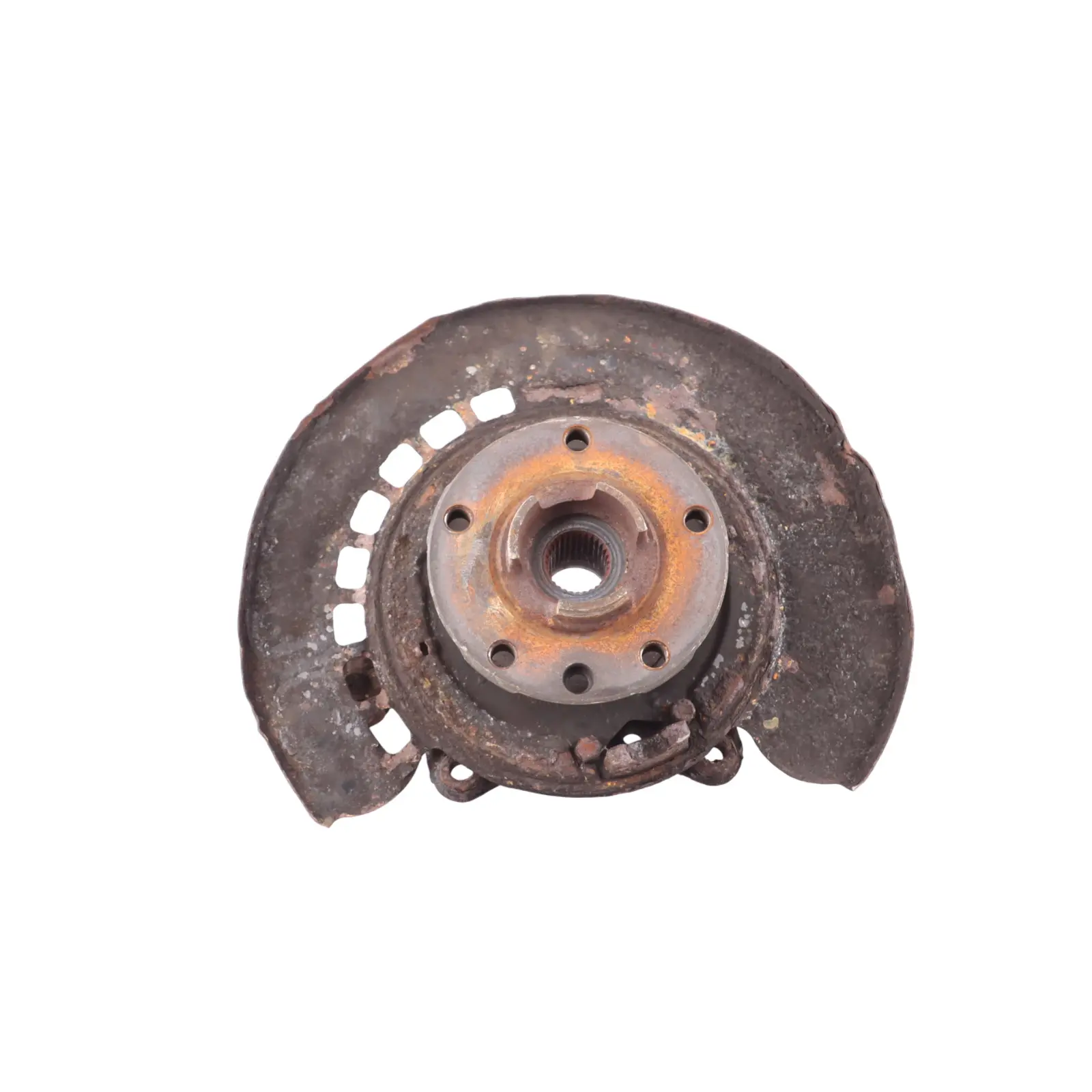Audi Q7 4L Spindle Knuckle Wheel Carrier Hub Rear Left N/S 7L8505435