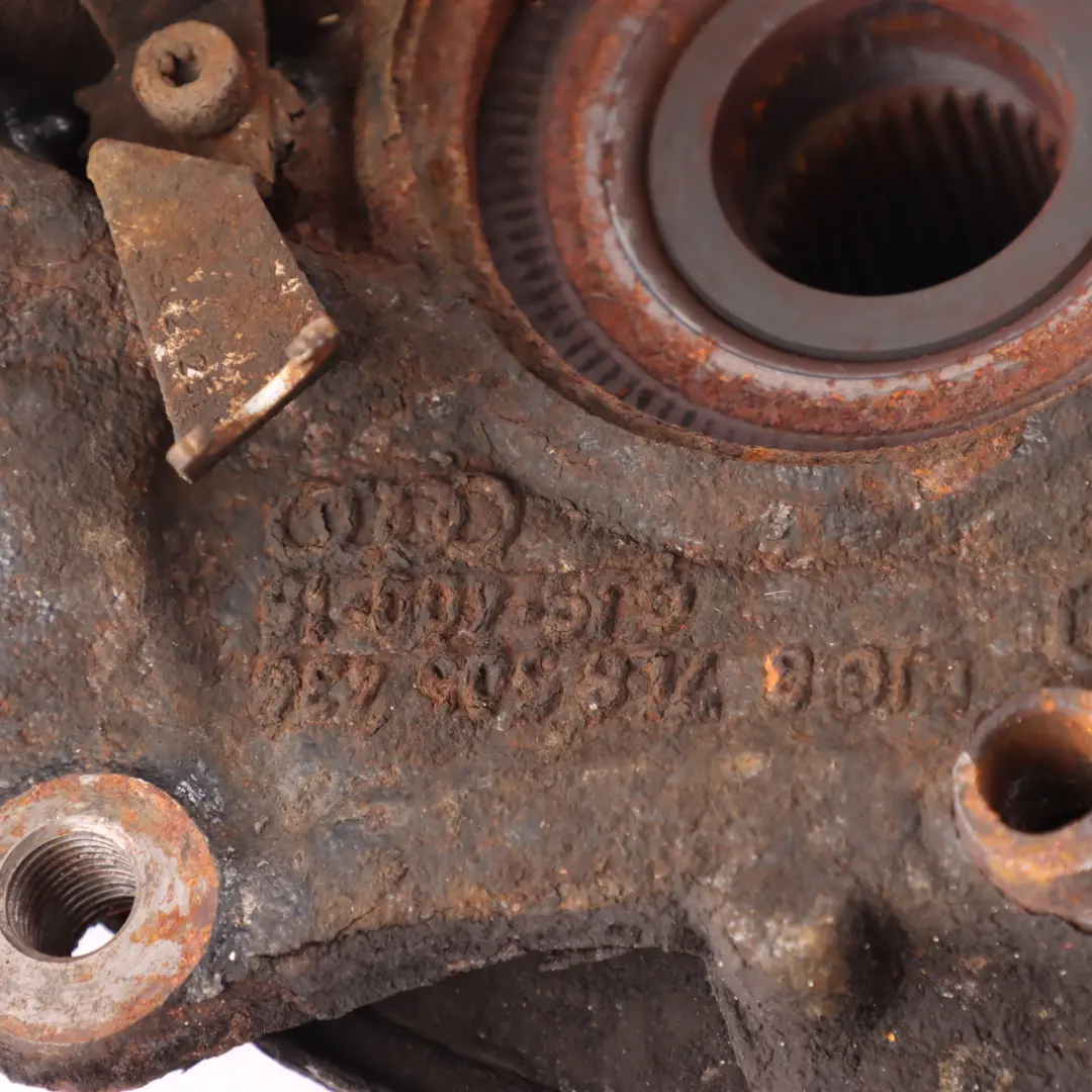 Audi Q7 4L Moyeu De Roue Arrière Droit Avec Articulation à Broche - SKU 7L8505436 - Numéro de pièce 7L8505436