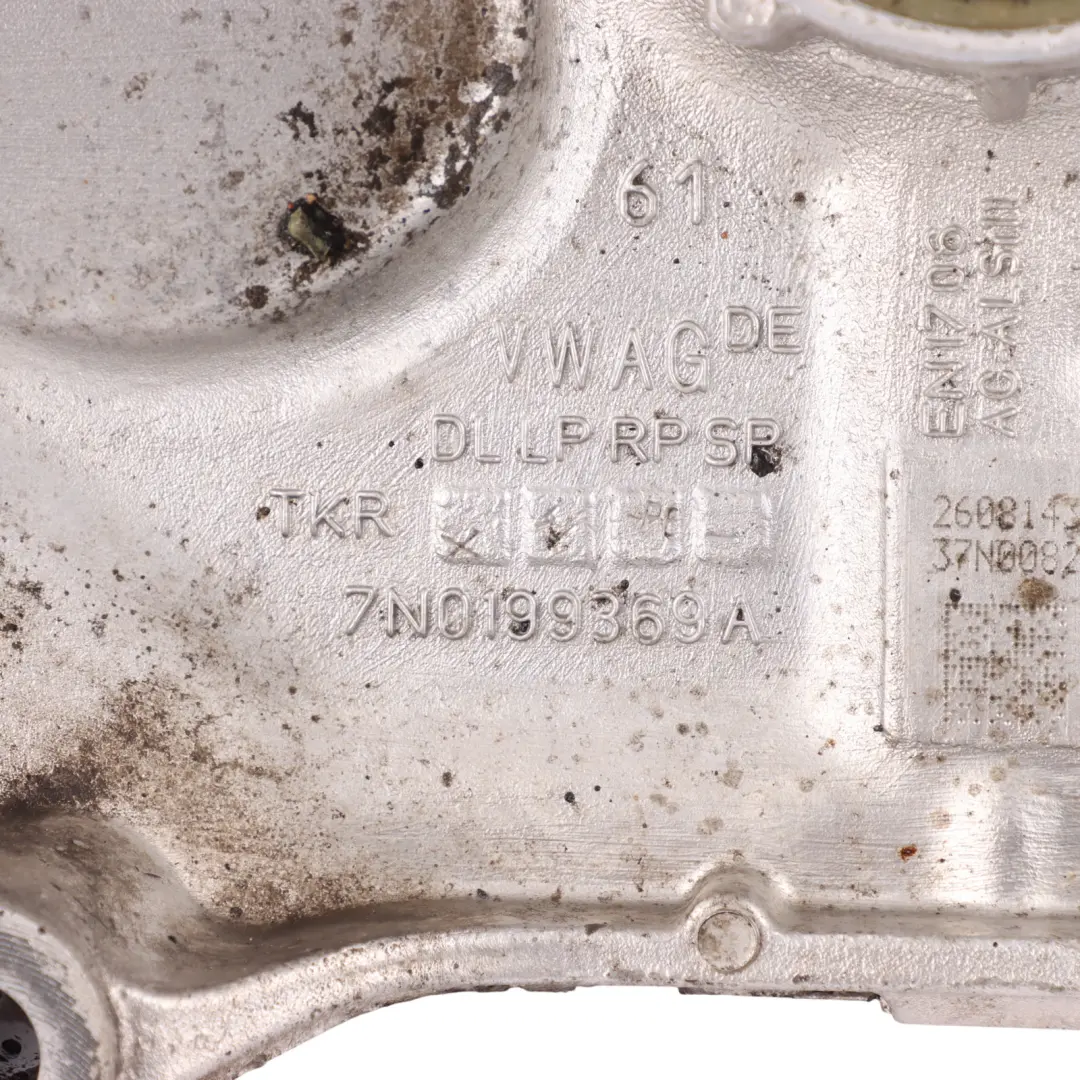 Front Subframe Cradle Axle Beam Mounting Carrier to Volkswagen Passat B7 with Part number 7N0199369A Volkswagen Passat B7 Front Subframe Cradle Axle Beam Mounting Carrier - SKU 7N0199369A - Part number 7N0199369A