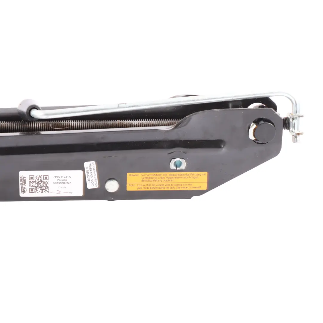 Porsche Cayenne 92A Car Emergency Lifting Jack Spare Wheel Tool - SKU 7P0011031A - Part number 7P0011031A