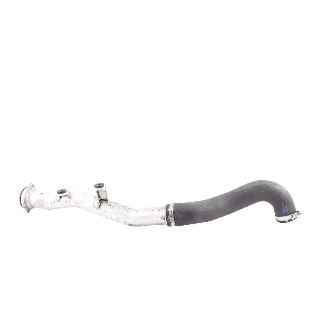Charge Air Line Hose Pipe 3.0 TDI 7P0145762A to Porsche Cayenne 92A Intercooler with Part number 95811076210 Porsche Cayenne 92A Intercooler Charge Air Line Hose Pipe 3.0 TDI 7P0145762A - SKU 95811076210 - Part number 95811076210