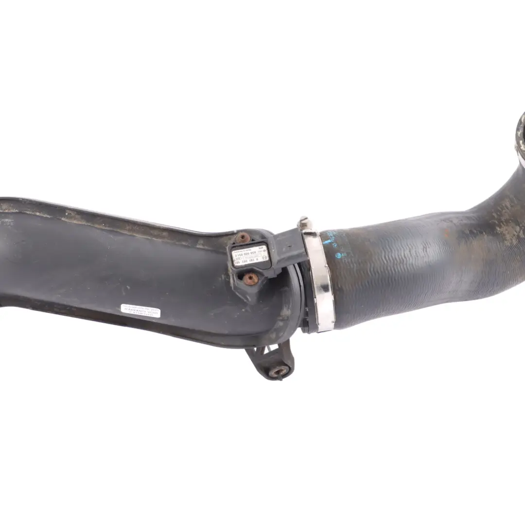 Charge Air Line Hose Pipe 3.0 TDI to Porsche Cayenne 92A Intercooler with Part number 7P0145795 Porsche Cayenne 92A Intercooler Charge Air Line Hose Pipe 3.0 TDI - SKU 7P0145795 - Part number 7P0145795