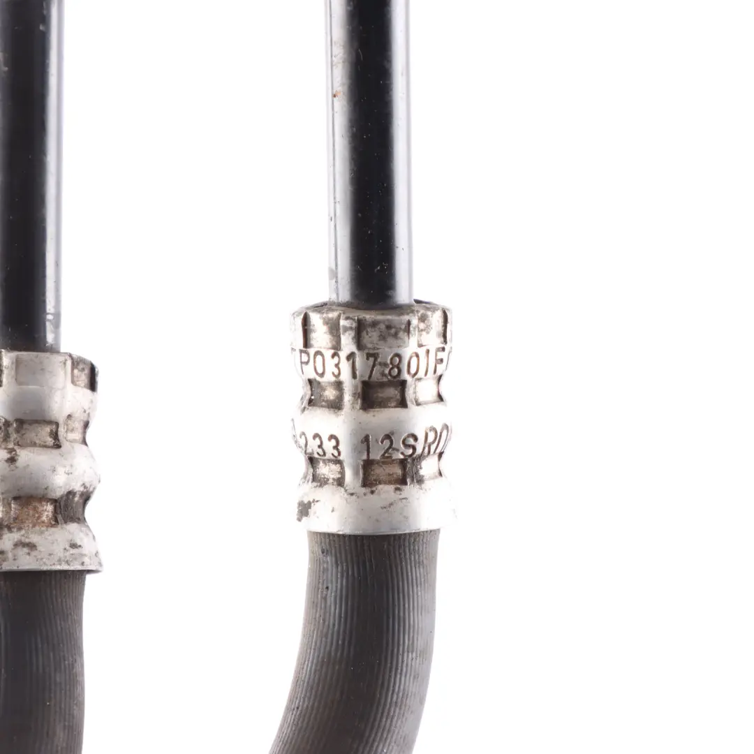 Enfriador Aceite Caja Cambios Manguera Presión para Porsche Cayenne 92A con número de pieza 7P0317801F Porsche Cayenne 92A Enfriador Aceite Caja Cambios Manguera Presión - SKU 7P0317801F - Número de pieza 7P0317801F