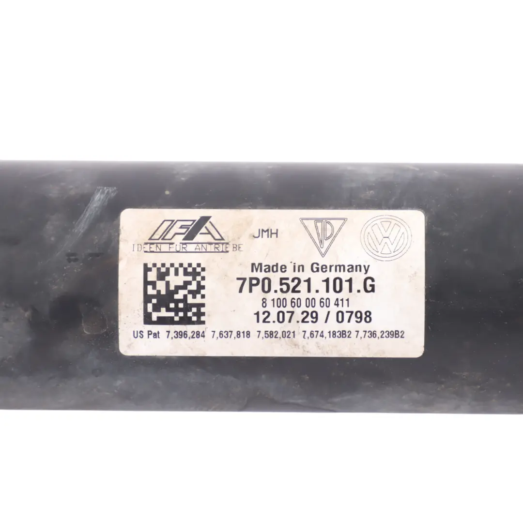 7P Eje Transmisión Delantero 3.0 TDI para Porsche Cayenne 92A VW Touareg con número de pieza 7P0521101G Porsche Cayenne 92A VW Touareg 7P Eje Transmisión Delantero 3.0 TDI - SKU 7P0521101G - Número de pieza 7P0521101G