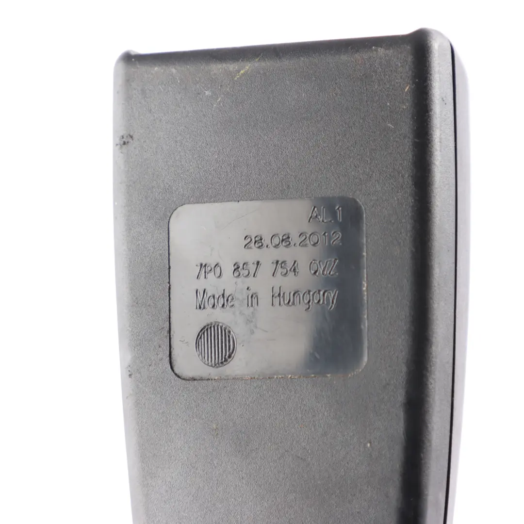 Porsche Cayenne 92A Rear Seat Lower Belt Buckle Right O/S 7P0857754 - SKU 95880375400 - Part number 95880375400