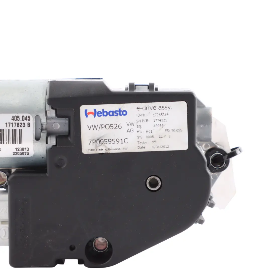 Porsche Cayenne 92A Sunroof Motor Electric Glass Regulator Rear - SKU 7P0959591C - Part number 7P0959591C