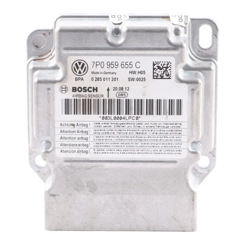 Module ECU Control Unit to Porsche Cayenne 92A Air with Part number 7P0959655C Porsche Cayenne 92A Air Module ECU Control Unit - SKU 7P0959655C - Part number 7P0959655C