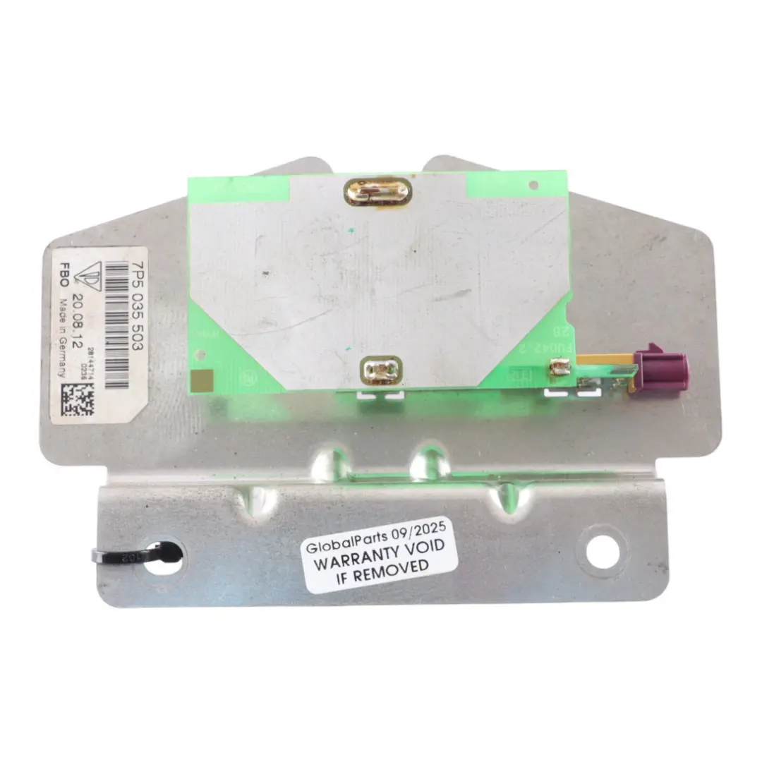 Porsche Cayenne 92A Amplificateur Antenne Aérienne - SKU 7P5035503 - Numéro de pièce 7P5035503
