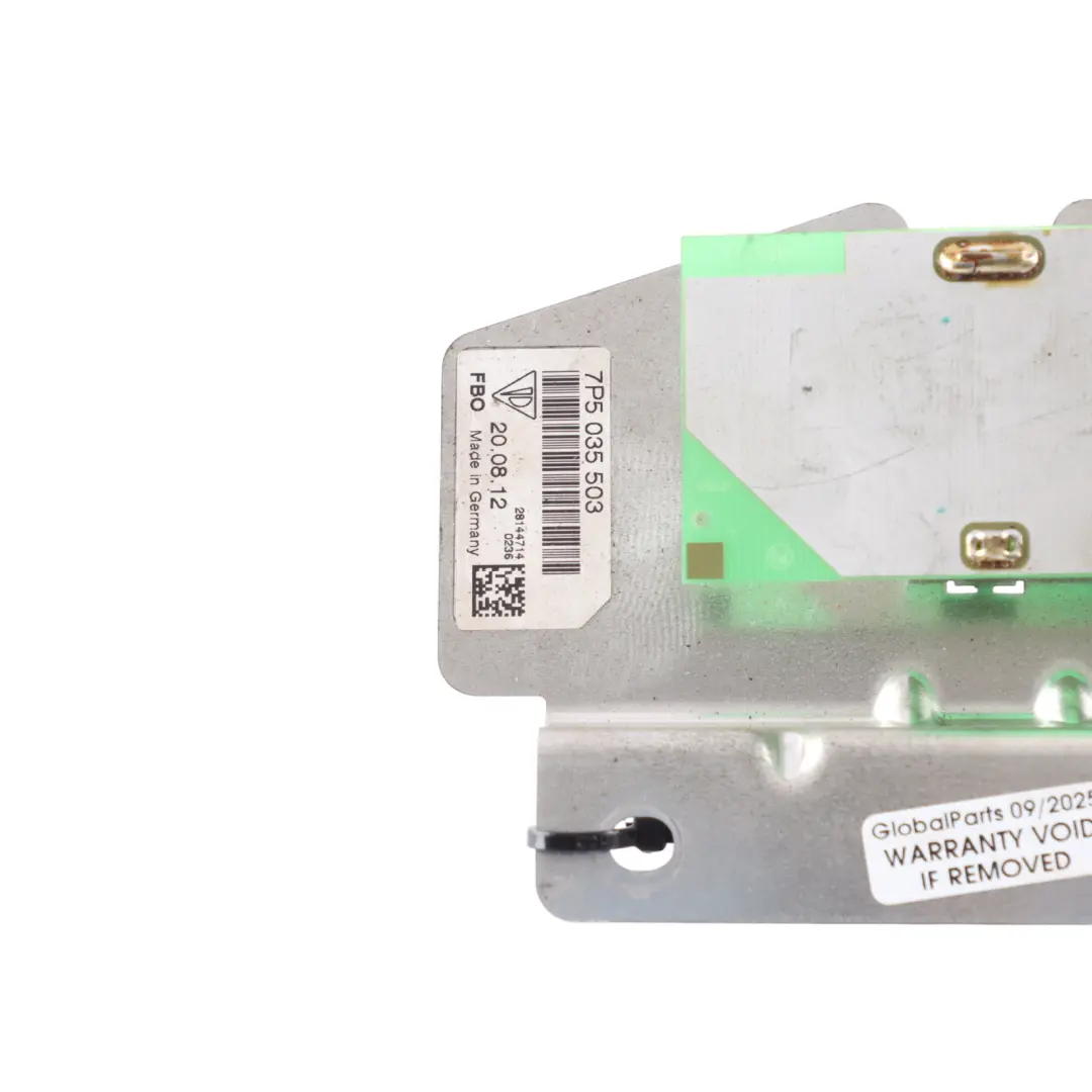 Amplificateur Antenne Aérienne pour Porsche Cayenne 92A à propos du numéro de pièce 7P5035503 Porsche Cayenne 92A Amplificateur Antenne Aérienne - SKU 7P5035503 - Numéro de pièce 7P5035503
