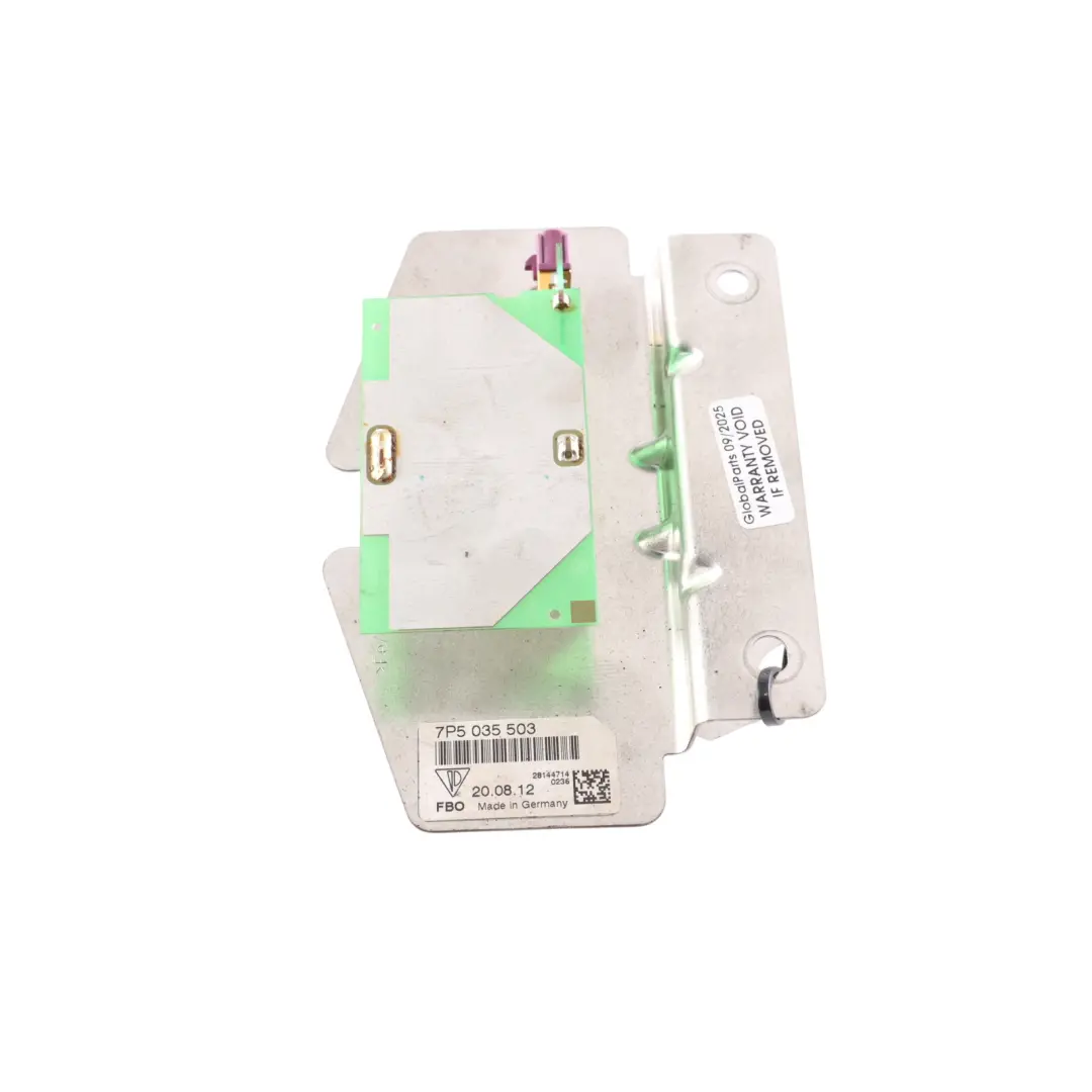Amplificateur Antenne Aérienne pour Porsche Cayenne 92A à propos du numéro de pièce 7P5035503 Porsche Cayenne 92A Amplificateur Antenne Aérienne - SKU 7P5035503 - Numéro de pièce 7P5035503