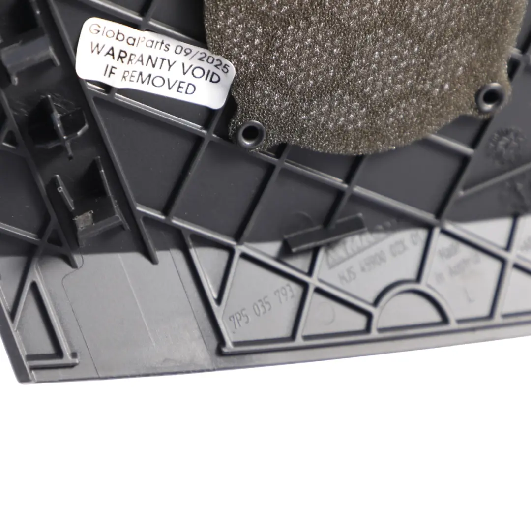 Cache De Haut-Parleur De Tableau Bord Avant Gauche pour Porsche Cayenne 92A à propos du numéro de pièce 7P5035793 Porsche Cayenne 92A Cache De Haut-Parleur De Tableau Bord Avant Gauche - SKU 7P5035793 - Numéro de pièce 7P5035793