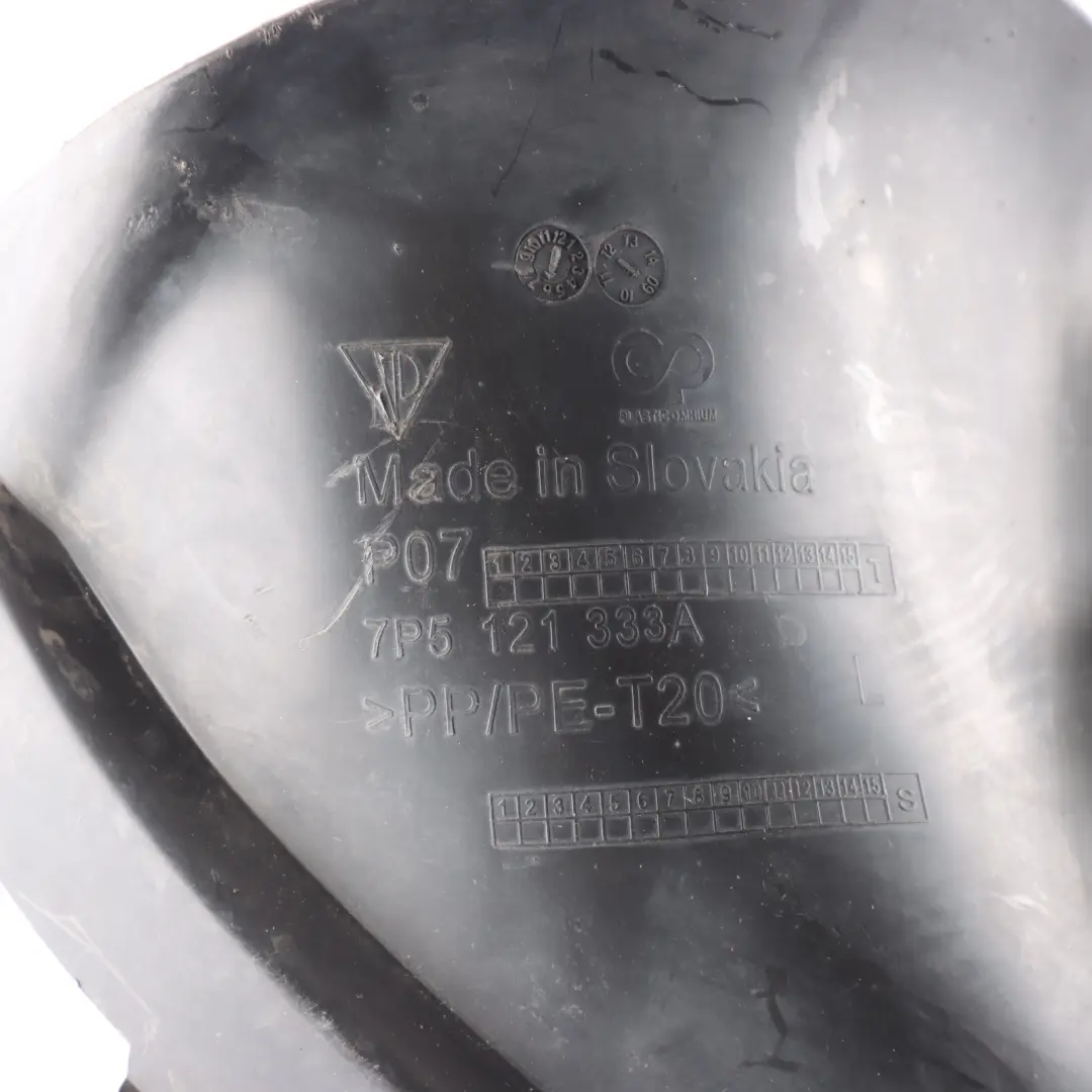 Front Air Guide Passenger Side Cover Left N/S to Porsche Cayenne 92A with Part number 7P5121333A Porsche Cayenne 92A Front Air Guide Passenger Side Cover Left N/S - SKU 7P5121333A - Part number 7P5121333A