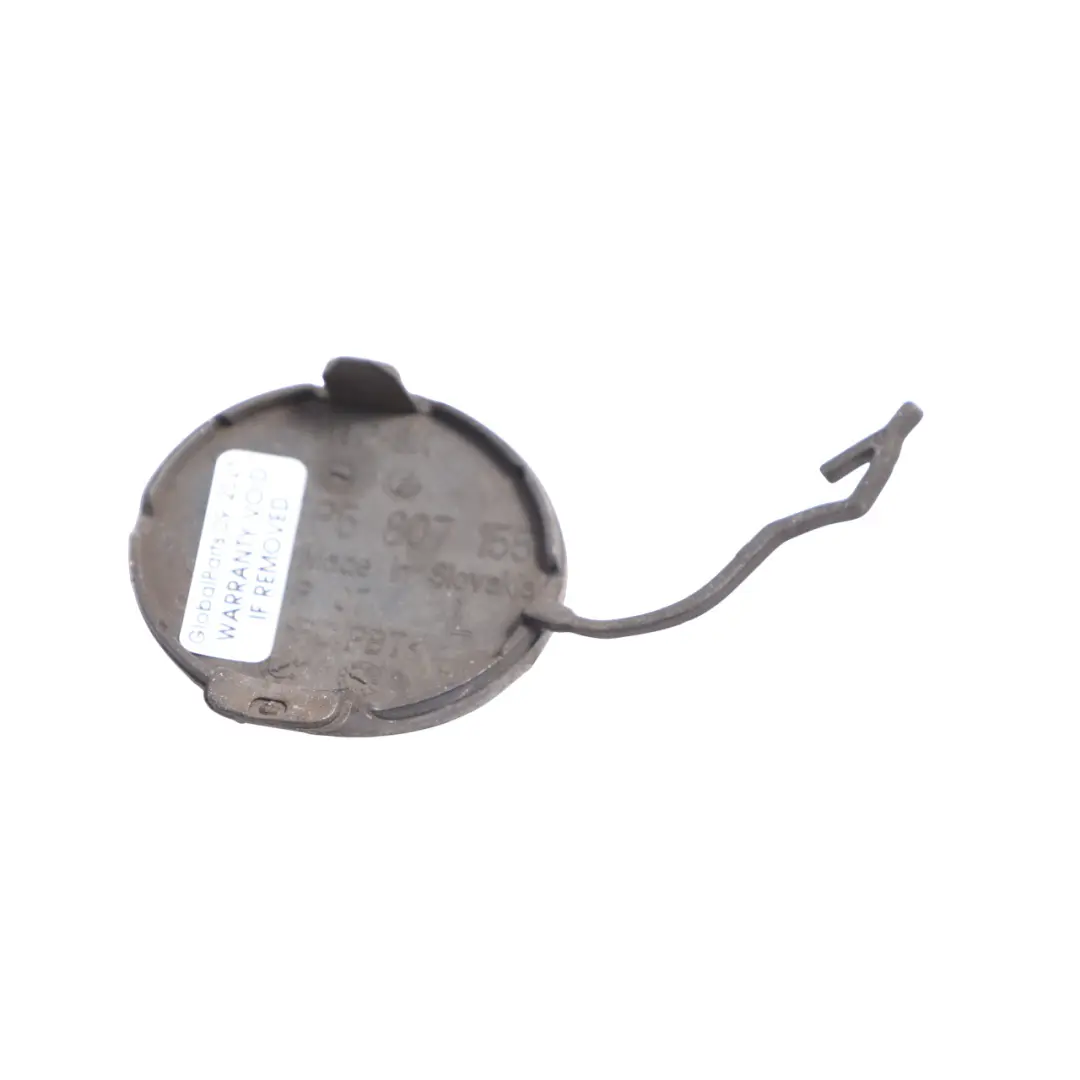 Flap Towing Eye Front Bumper Jet Black Metallic - C9X to Porsche Cayenne 92A Cover with Part number 7P5807155-JBL Porsche Cayenne 92A Cover Flap Towing Eye Front Bumper Jet Black Metallic - C9X - SKU 95850515500-JBL - Part number 7P5807155-JBL