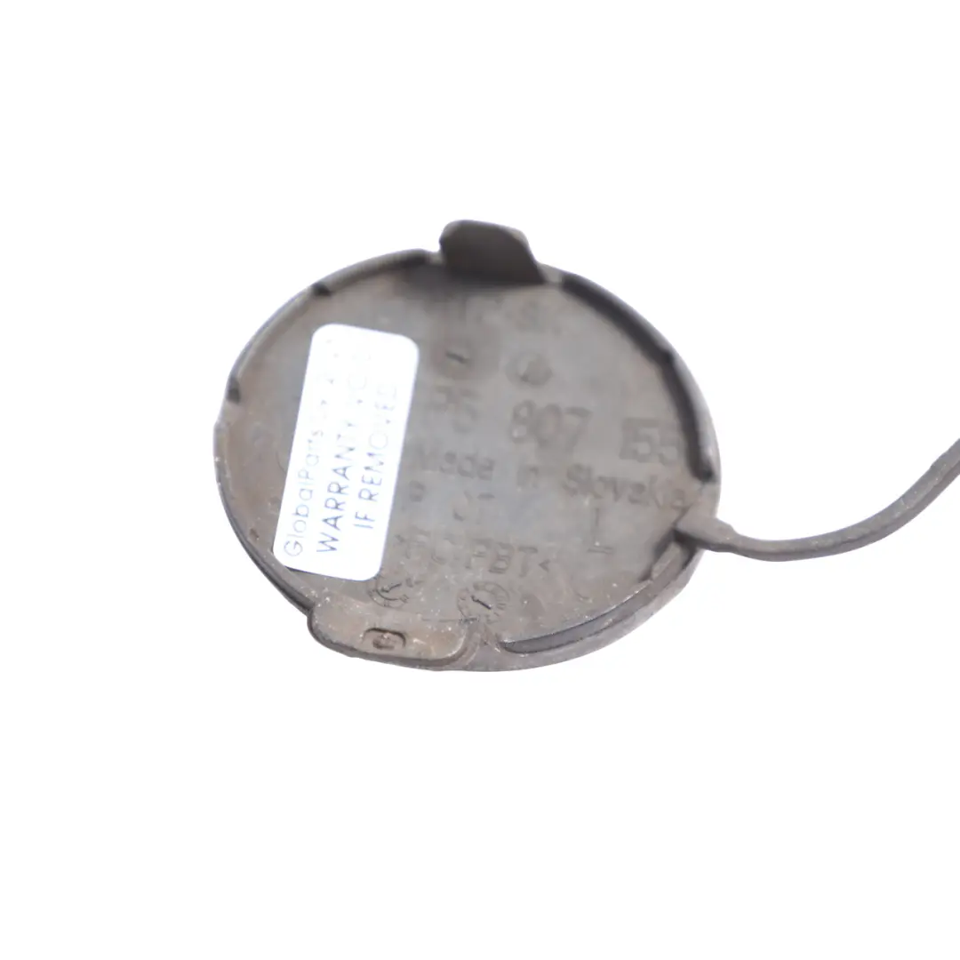 Flap Towing Eye Front Bumper Jet Black Metallic - C9X to Porsche Cayenne 92A Cover with Part number 7P5807155-JBL Porsche Cayenne 92A Cover Flap Towing Eye Front Bumper Jet Black Metallic - C9X - SKU 95850515500-JBL - Part number 7P5807155-JBL