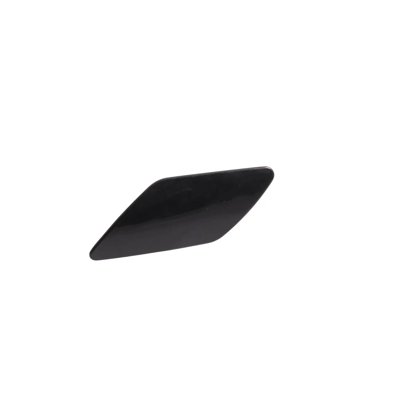 Porsche Cayenne 92A Headlight Washer Nozzle Cover Left N/S Jet Black - C9X
