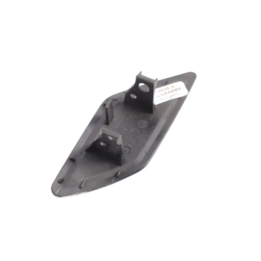 Porsche Cayenne 92A Headlight Washer Nozzle Cover Left N/S Jet Black - C9X - SKU 7P5807333A-JBL - Part number 7P5807333A-JBL