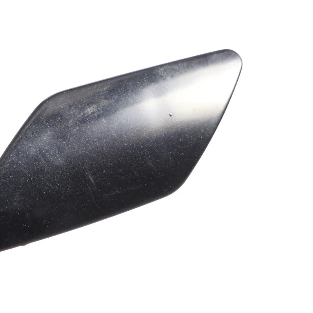 Porsche Cayenne 92A Headlight Washer Nozzle Cover Left N/S Jet Black - C9X - SKU 7P5807333A-JBL - Part number 7P5807333A-JBL