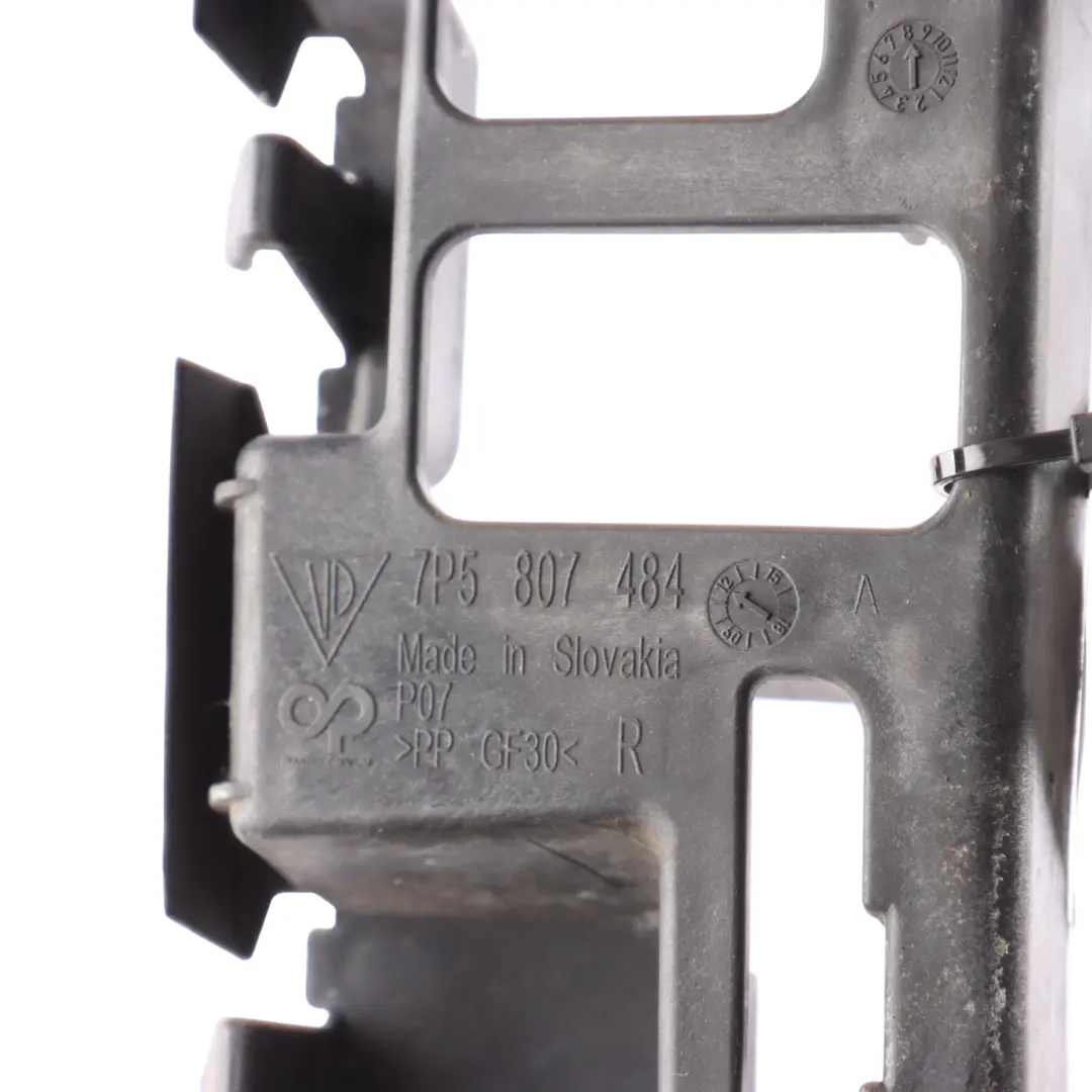 Bumper Side Bracket Holder Support Right O/S to Porsche Cayenne 92A Rear with Part number 7P5807484A Porsche Cayenne 92A Rear Bumper Side Bracket Holder Support Right O/S - SKU 7P5807484A - Part number 7P5807484A