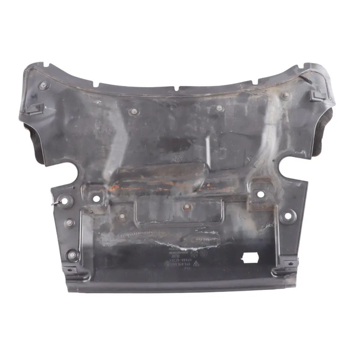 Porsche Cayenne 92A Centre Engine Heat Shield Cover Plate Insulation 7P5819523B