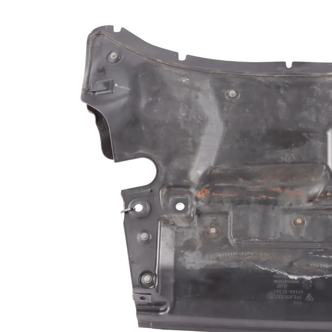 Porsche Cayenne 92A Centre Engine Heat Shield Cover Plate Insulation - SKU 7P5819523B - Part number 7P5819523B
